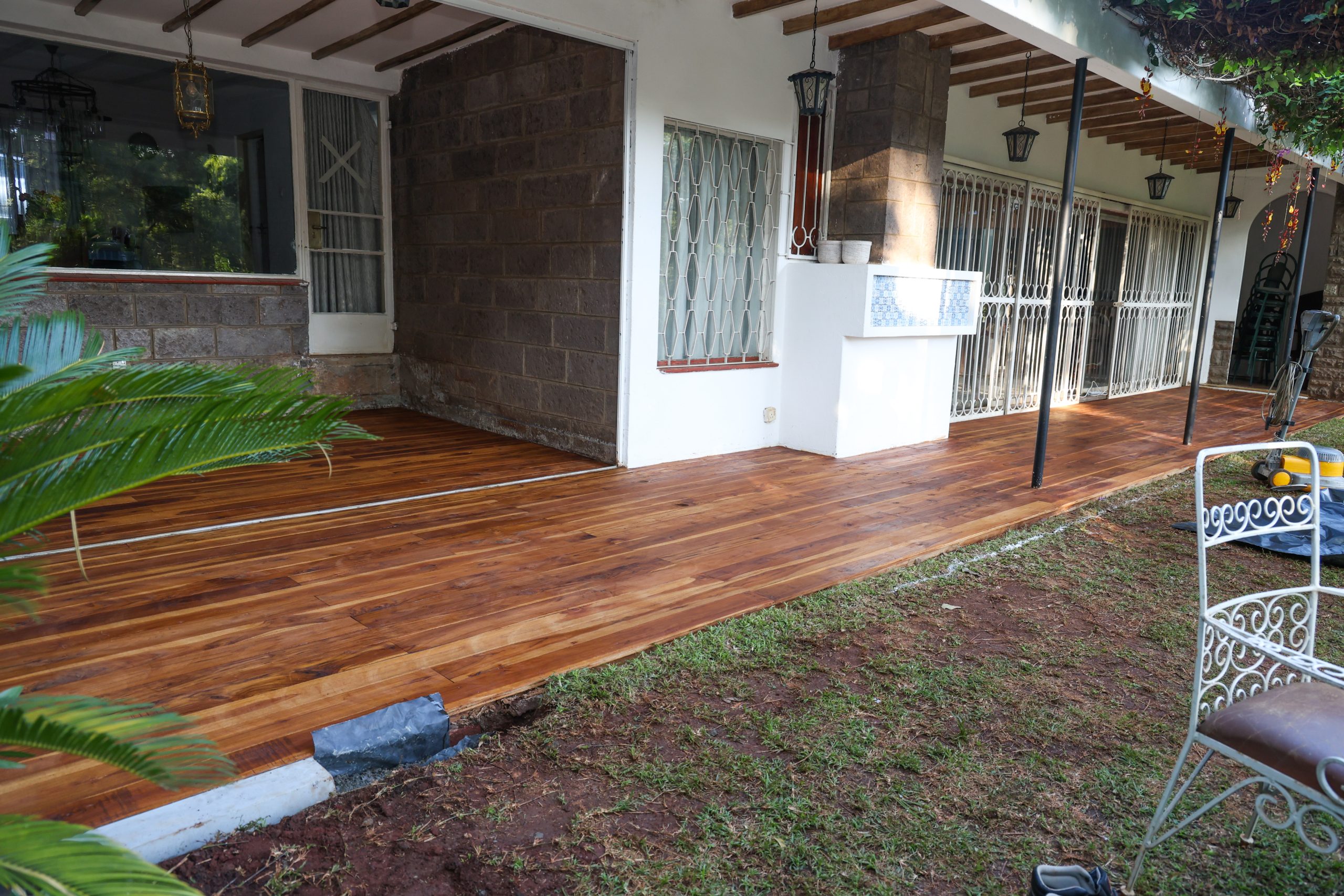 Teak home Decking