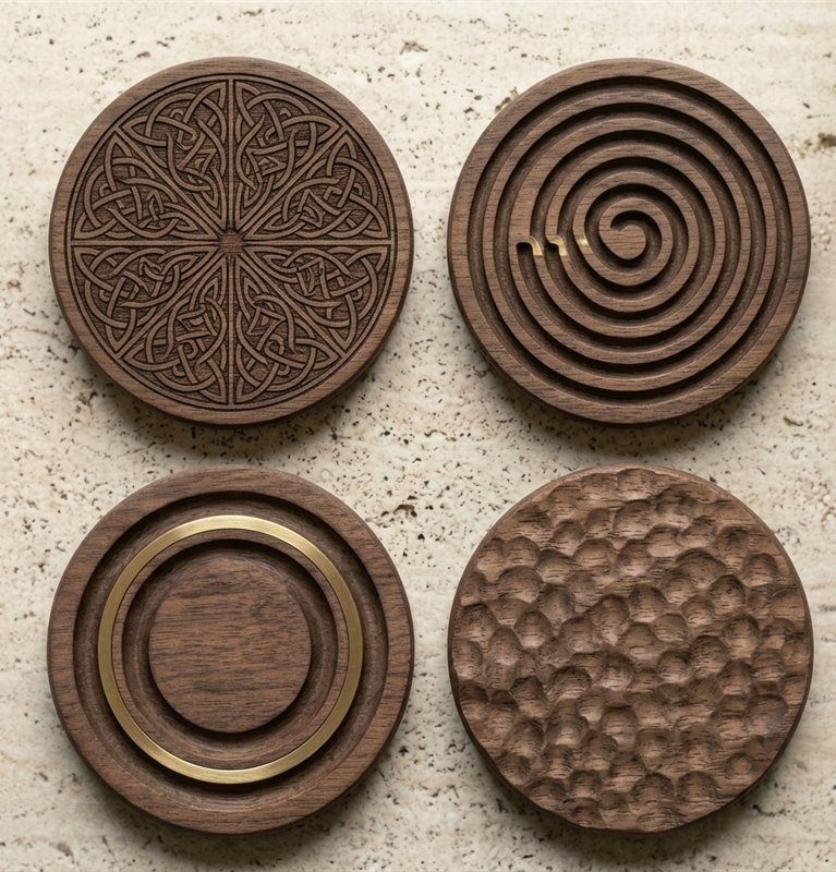 Wooden Table Coasters - Standard
